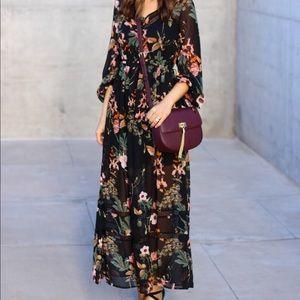 Belle Sky Maxi Dress